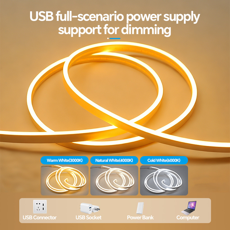 Silicone USB LED Strip Light F - Lighting Bolt Decor ulasan dan harga