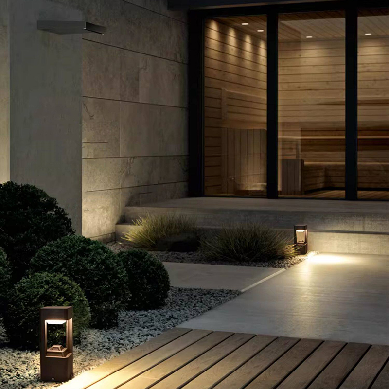 Luminous floor lamp courtyard  - Lighting Decoration Outdoor ulasan dan harga
