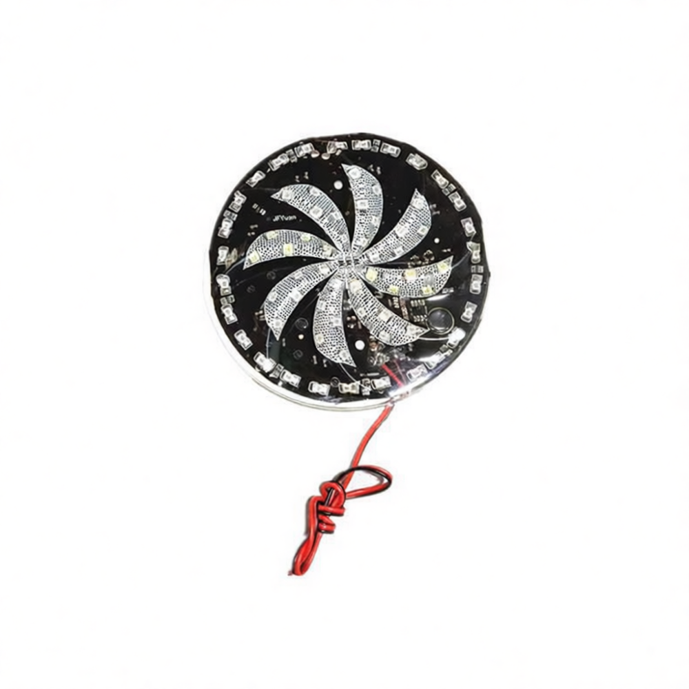 12V Colorful Windmill LED Car  - Decor Kart Lighting ulasan dan harga