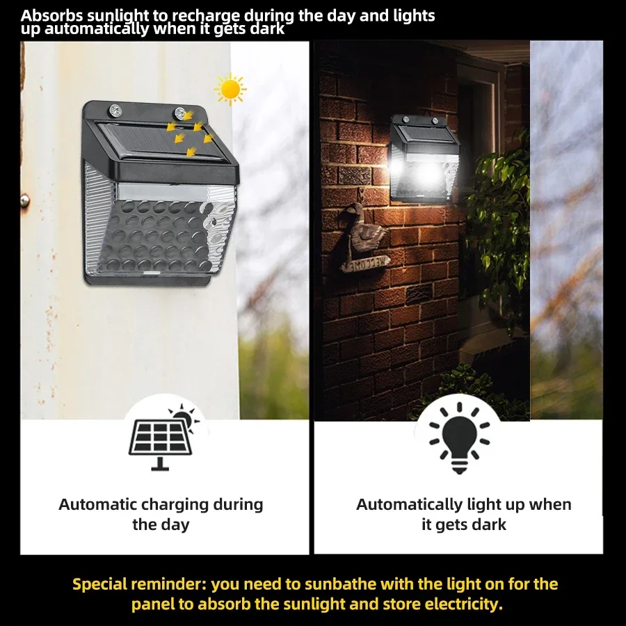 LED Solar Light PIR Motion Sen - Lighting Decoration Outdoor ulasan dan harga
