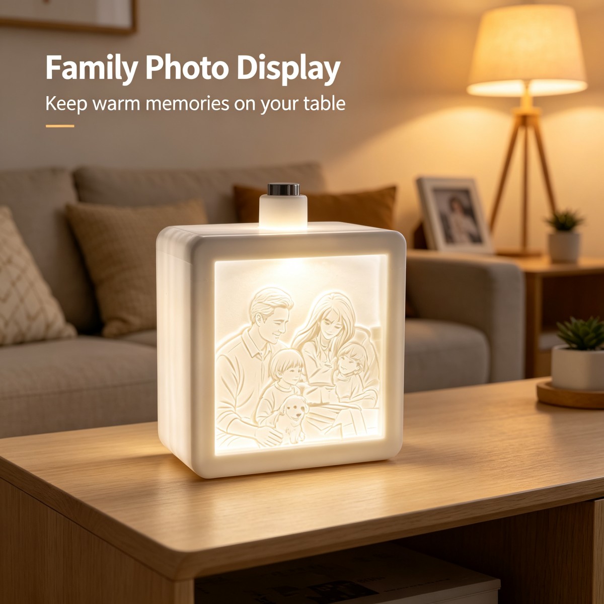 Personalized 3D Printed Custom - Lighting Decor Photos ulasan dan harga