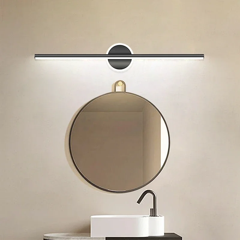 Modern LED Mirror Lamp 40/55cm - Lighting Bolt Decor ulasan dan harga