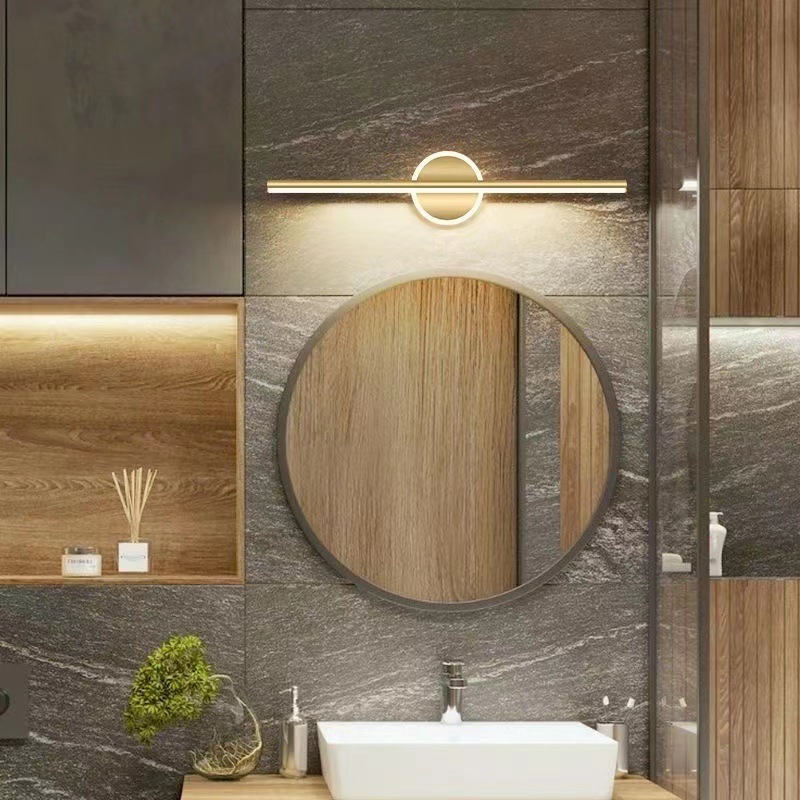 Modern LED Mirror Lamp 40/55cm - Lighting Bolt Decor ulasan dan harga