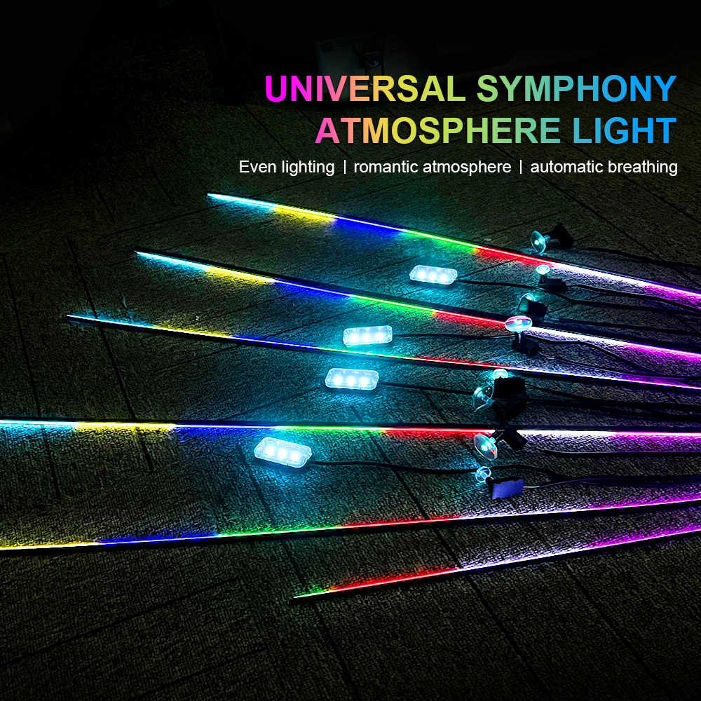 18 in 1 64 Color RGB Symphony  - Lighting Bolt Decor ulasan dan harga