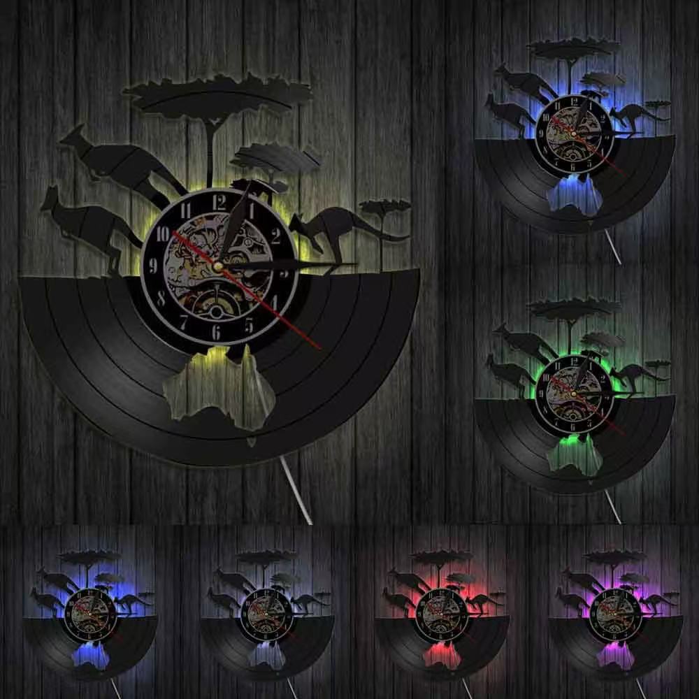 Australia Kangaroo Vinyl Recor - Decor Lighting Australia ulasan dan harga