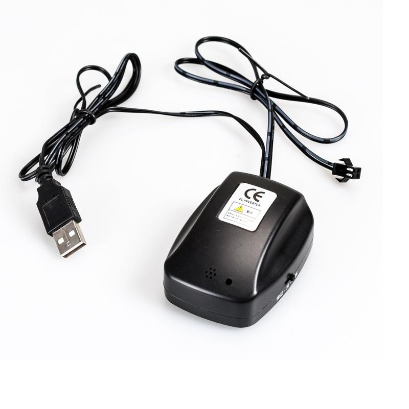 DC 12V EL Line USB Cigarette L - Lighting Bolt Decor ulasan dan harga