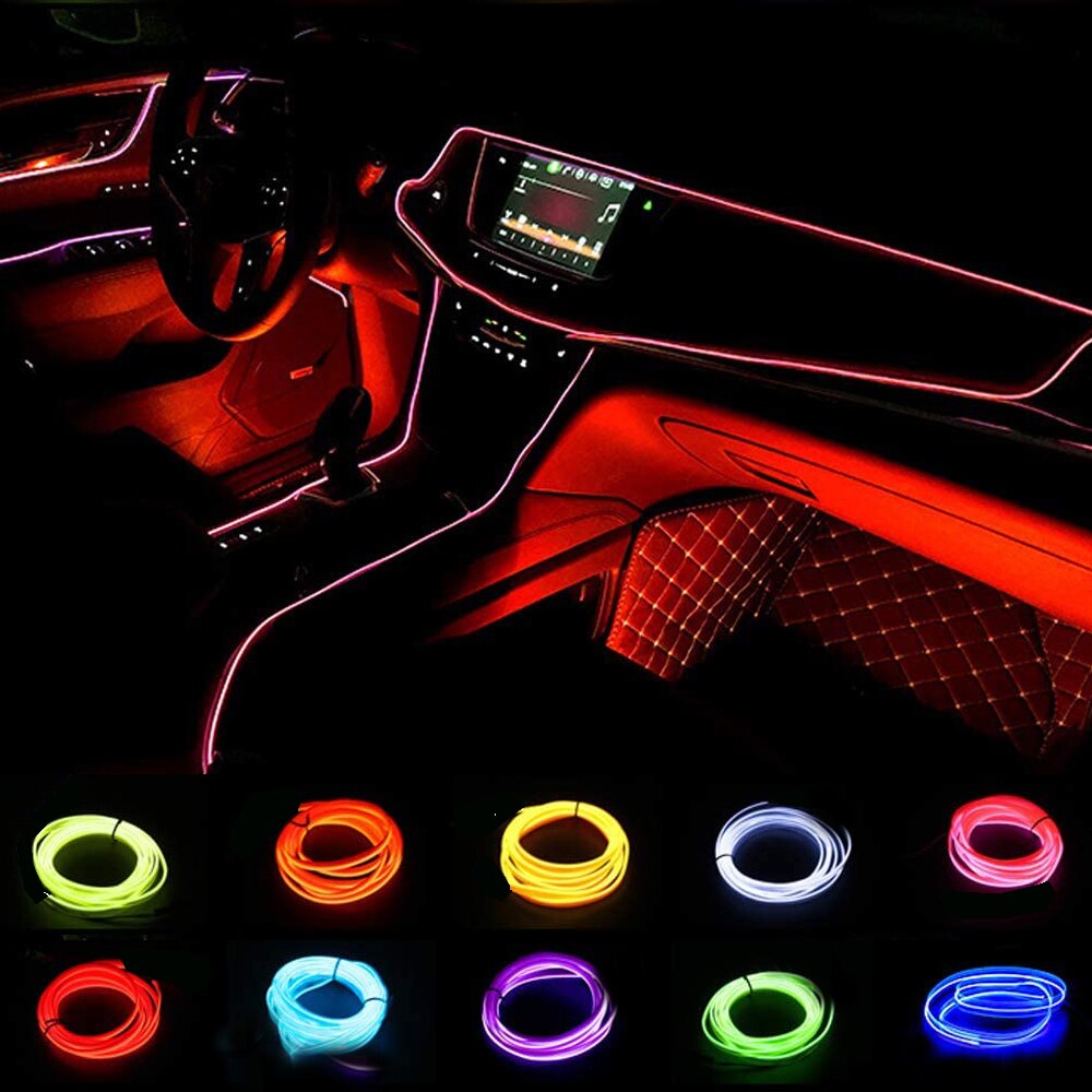 1M/3M/5M USB LED Ambient Light - Lighting Bolt Decor ulasan dan harga