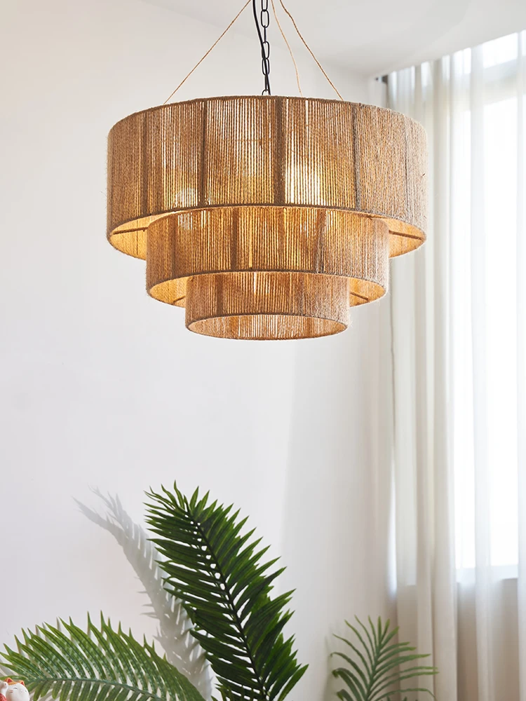 Handmade Rattan Bohemian Retro - Decor Lighting Australia ulasan dan harga