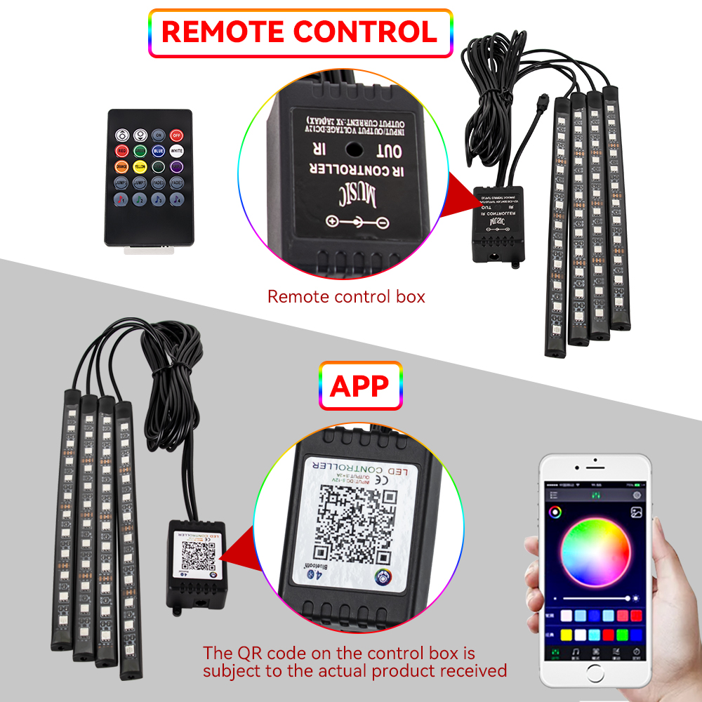 12V Car Motors Decor Lamp 4IN1 - Lighting Bolt Decor ulasan dan harga