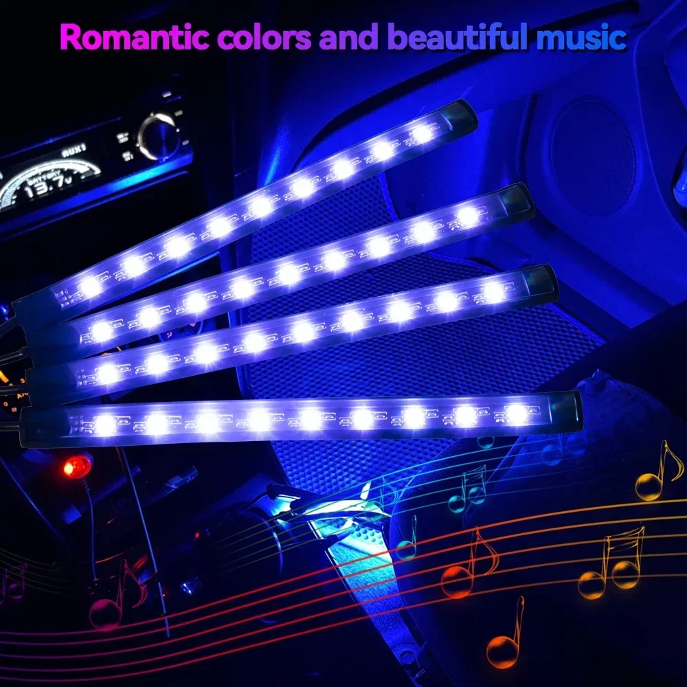 Neon LED RGB Car Underglow Bot - Lighting Bolt Decor ulasan dan harga