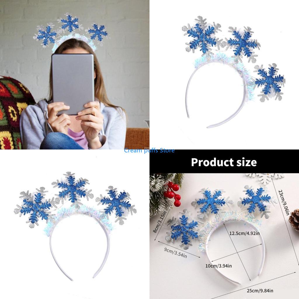50LE Christmas Headwear Headba - Lighting Decor Photos ulasan dan harga