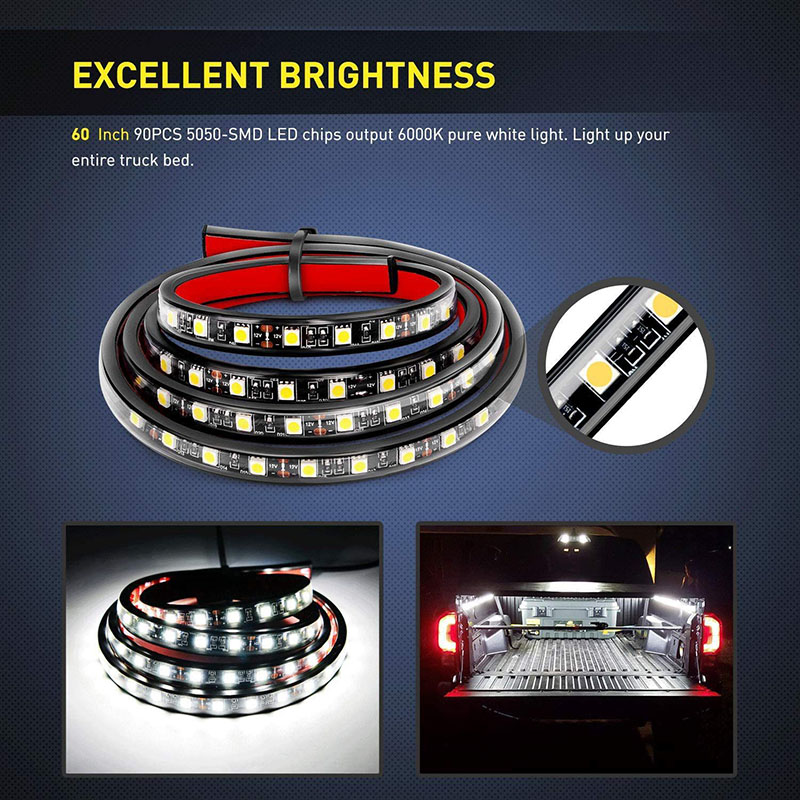 12V Waterproof LED Pickup Truc - Lighting Bolt Decor ulasan dan harga