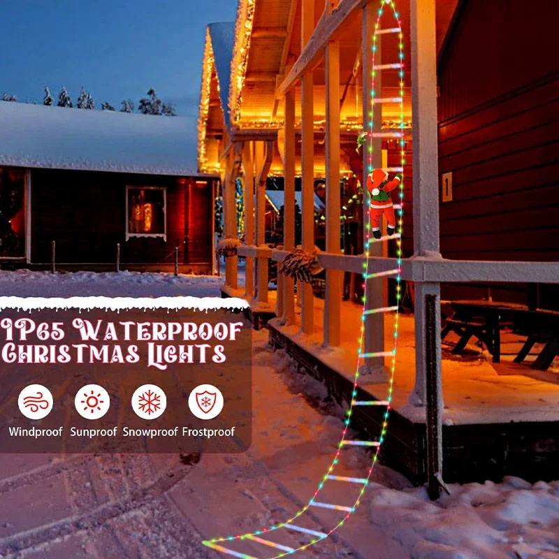 LED Christmas Lights Christmas - Lighting Decoration Outdoor ulasan dan harga