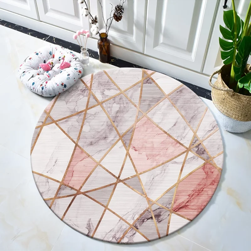 ~O~Light Luxury Round Floor Ma - Decor Lighting Online ulasan dan harga
