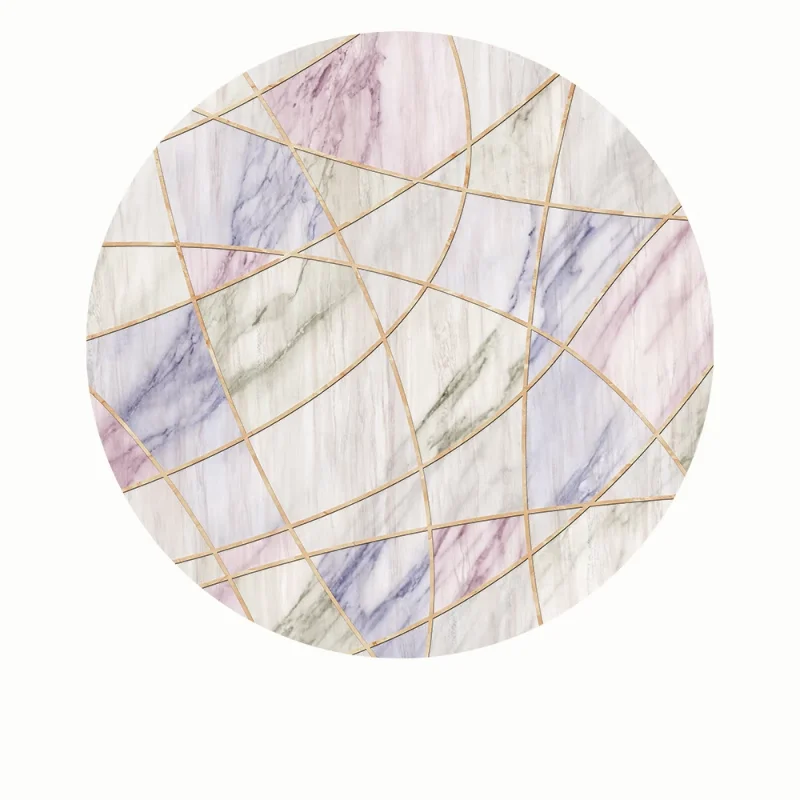 ~O~Light Luxury Round Floor Ma - Decor Lighting Online ulasan dan harga