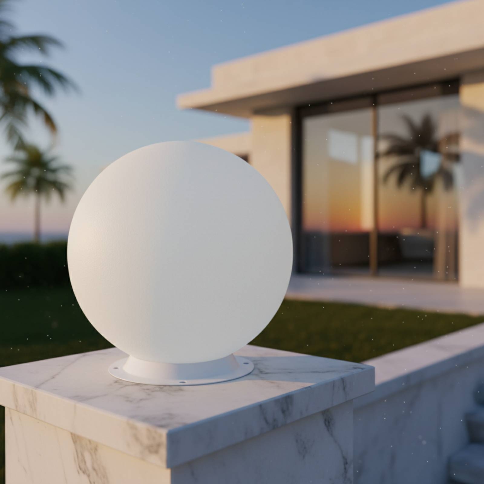 Solar Post Cap Light Dusk to D - Lighting Decoration Outdoor ulasan dan harga