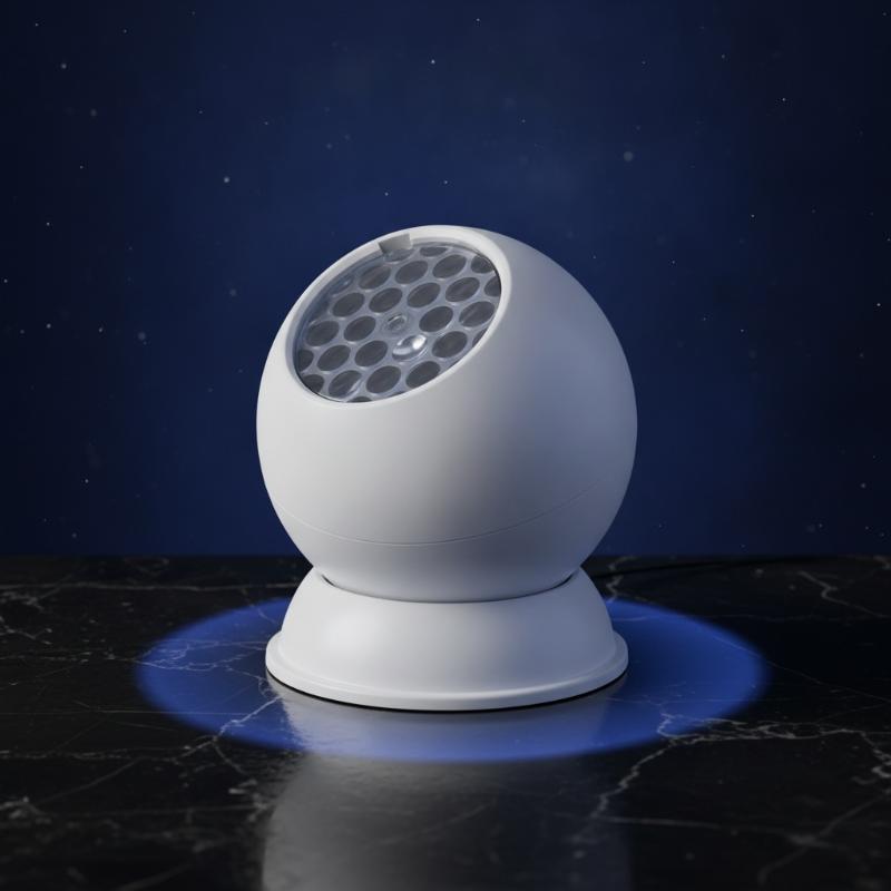 360° Rotating LED Snowflake Pr - Lighting Decoration Outdoor ulasan dan harga