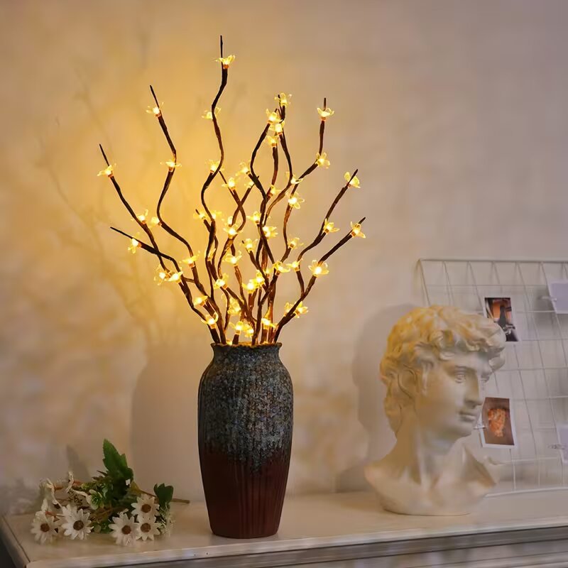 1/2PC 20LED Cherry Blossom Tre - Lighting Decoration Outdoor ulasan dan harga