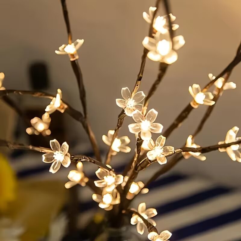 1/2PC 20LED Cherry Blossom Tre - Lighting Decoration Outdoor ulasan dan harga