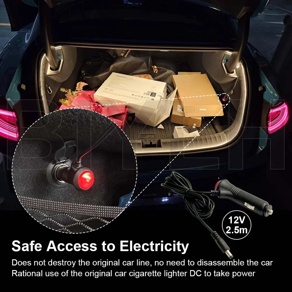 Car Trunk Light Modified Ambie - Lighting Bolt Decor ulasan dan harga