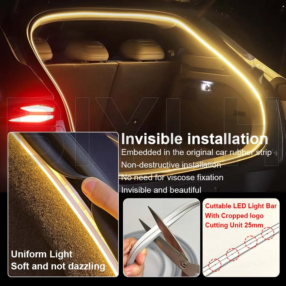 Car Trunk Light Modified Ambie - Lighting Bolt Decor ulasan dan harga