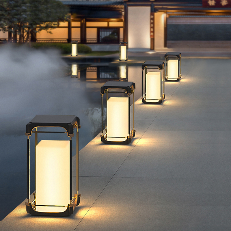Luminous Floor Lamp Courtyard  - Lighting Decoration Outdoor ulasan dan harga