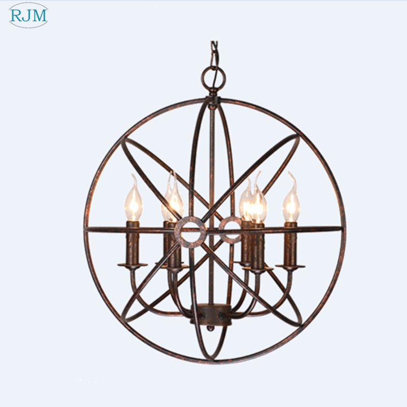 American Industrial Loft Candl - Lzpz Rui Decor Lighting Store ulasan dan harga