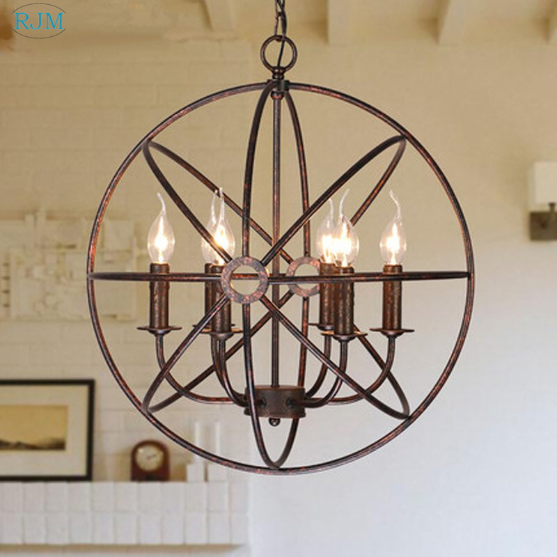 American Industrial Loft Candl - Lzpz Rui Decor Lighting Store ulasan dan harga