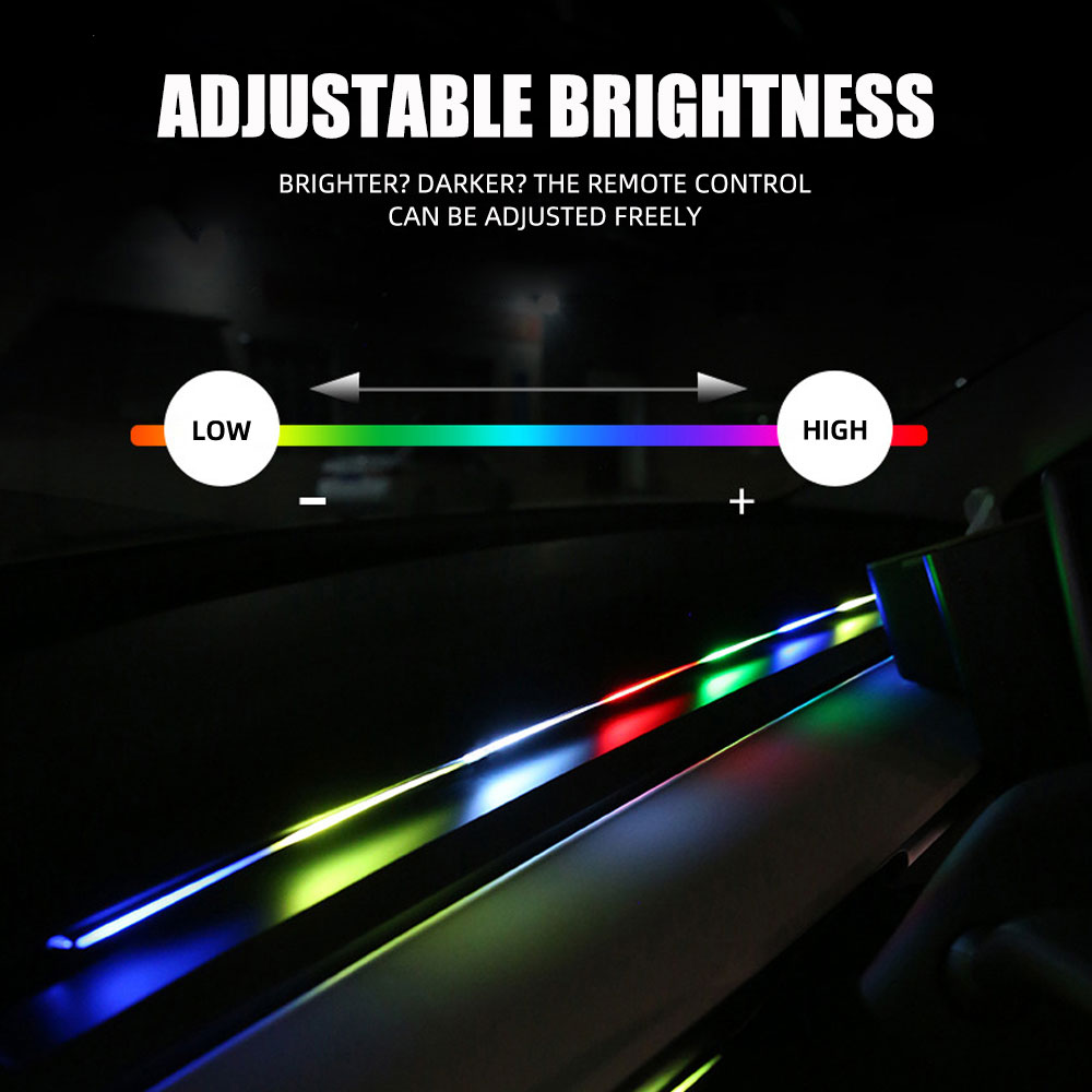 35/75/110/140cm LED Ambient Li - Lighting Bolt Decor ulasan dan harga