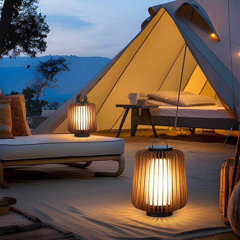 Luminous floor lamp courtyard  - Lighting Decoration Outdoor ulasan dan harga