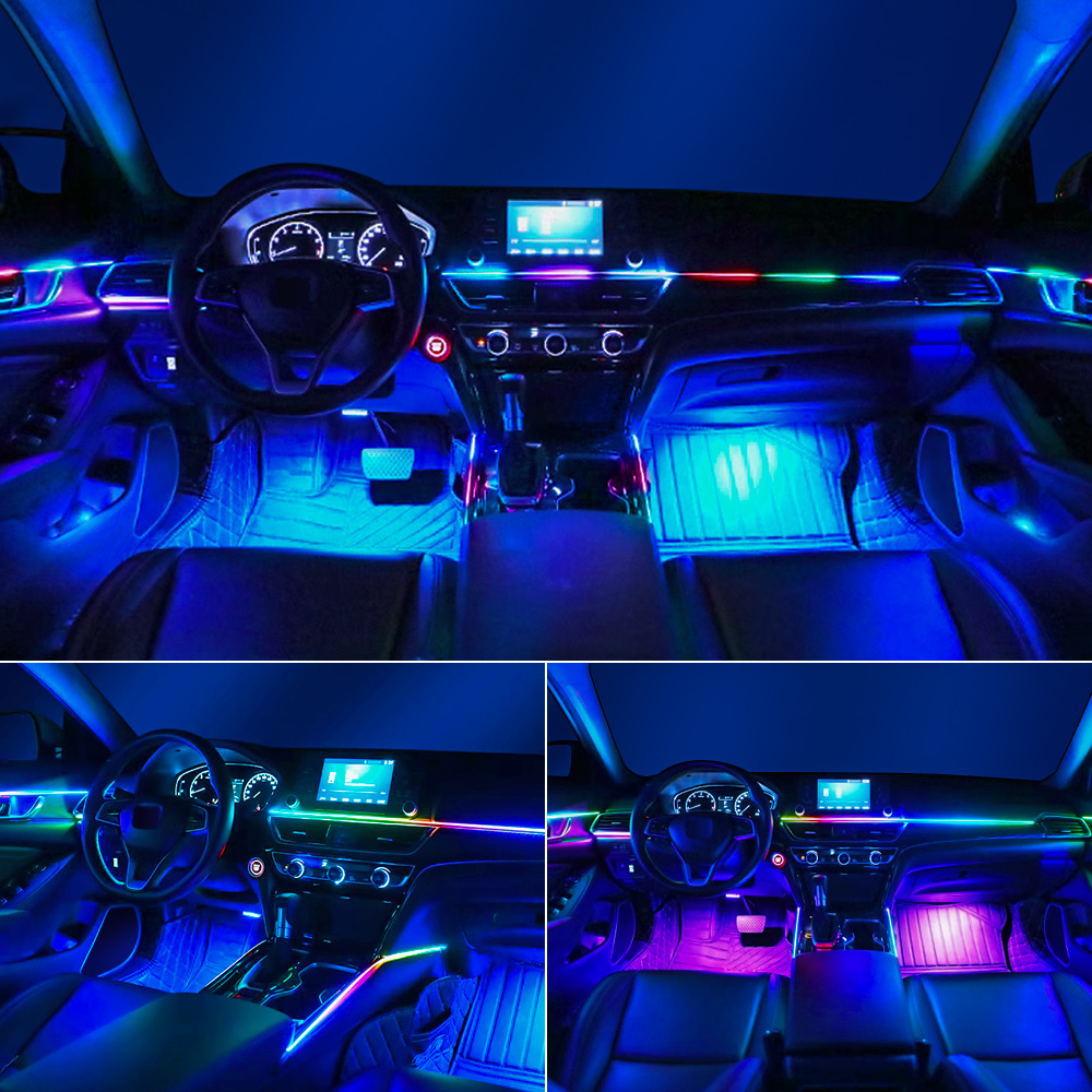 Universal Led Car Ambient Ligh - Lighting Bolt Decor ulasan dan harga