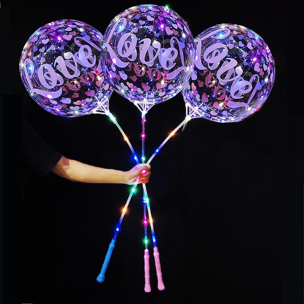 5/10/20/30pcs 20 Inches LED Le - Lighting Bolt Decor ulasan dan harga