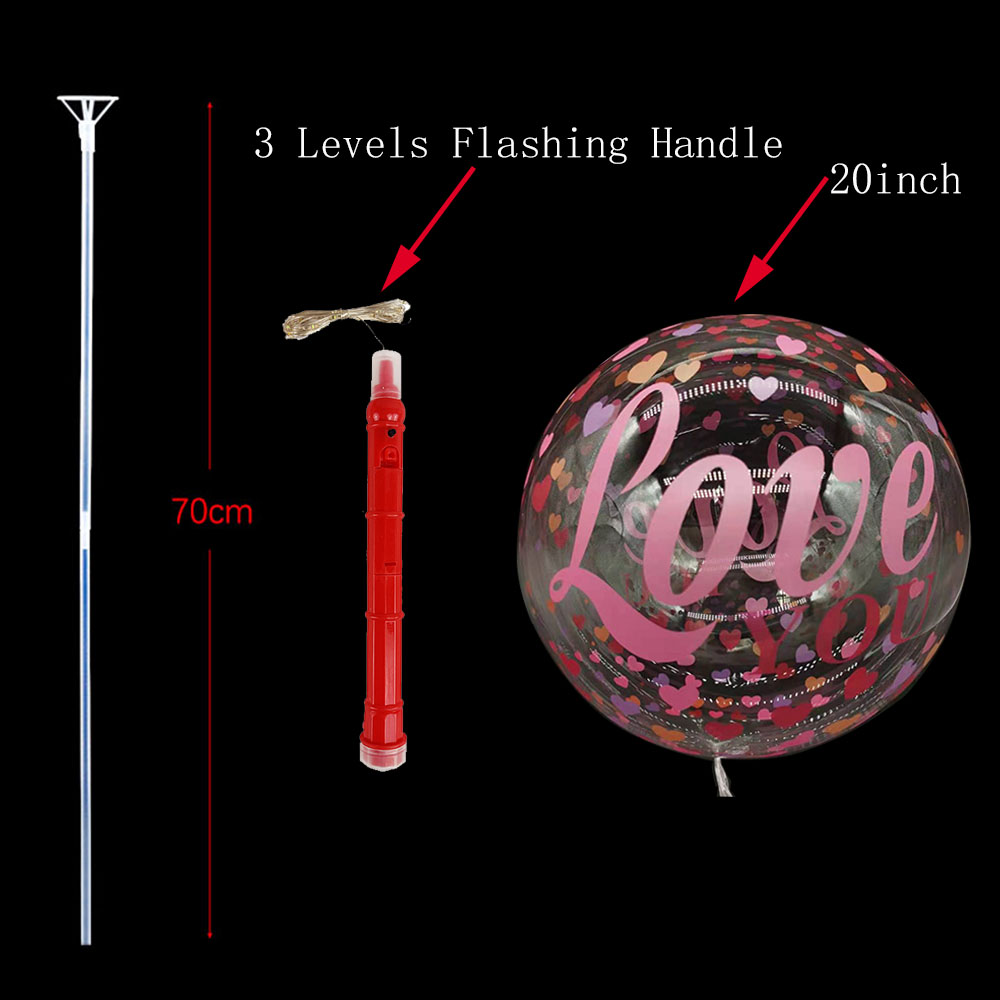 5/10/20/30pcs 20 Inches LED Le - Lighting Bolt Decor ulasan dan harga
